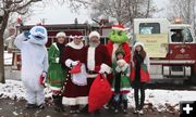 Santa and the Christmas Crew. Photo by LibbyMT.com.