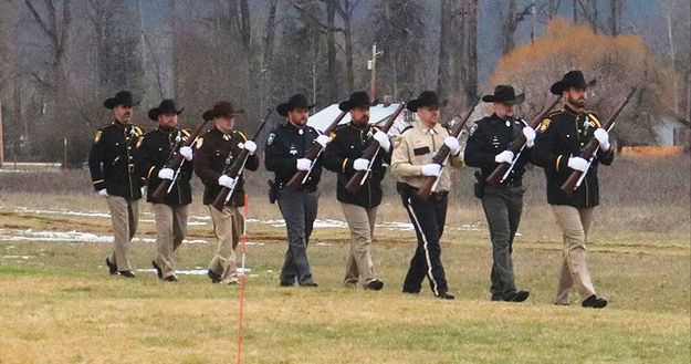 Honor Guard. Photo by LibbyMT.com.