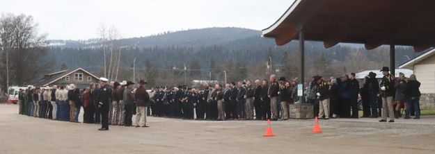 The Honor Line. Photo by LibbyMT.com.