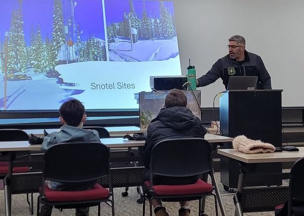 Snow Surveys. Photo by LibbyMT.com.