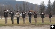 Missoula County Sheriff's Office Honor Guard. Photo by LibbyMT.com.