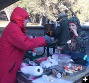 Snack time. Photo by LibbyMT.com.