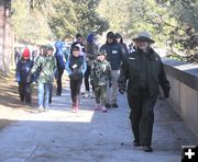 Here comes the afternoon group. Photo by LibbyMT.com.