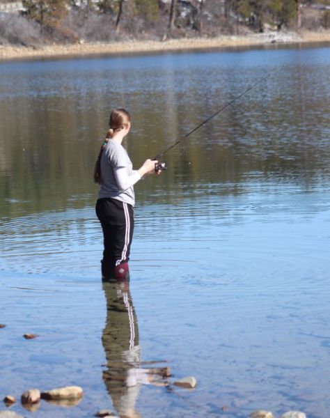 Knee boots help a little. Photo by LibbyMT.com.