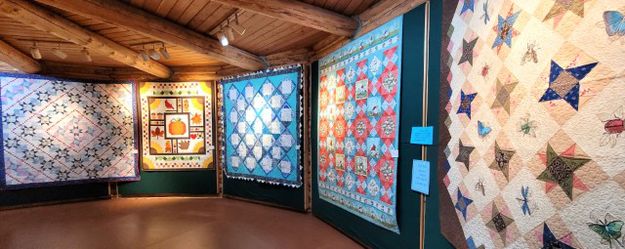 Quilts in the Tower Gallery. Photo by LibbyMT.com.