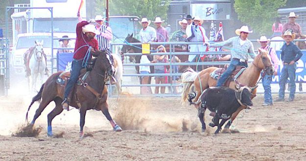 Team Roping. Photo by LibbyMT.com.