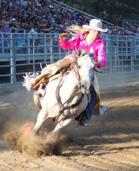 Zoe Rae Paddock, Ravalli County Rodeo Teen Queen. Photo by LibbyMT.com.