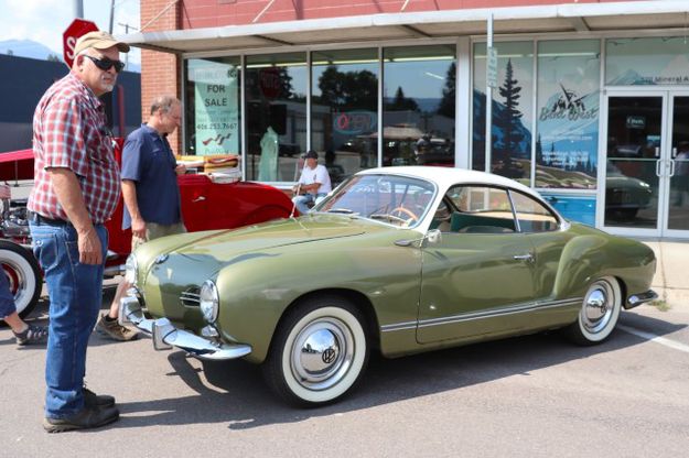 1957 Volkswagon Karmann Ghia. Photo by LibbyMT.com.