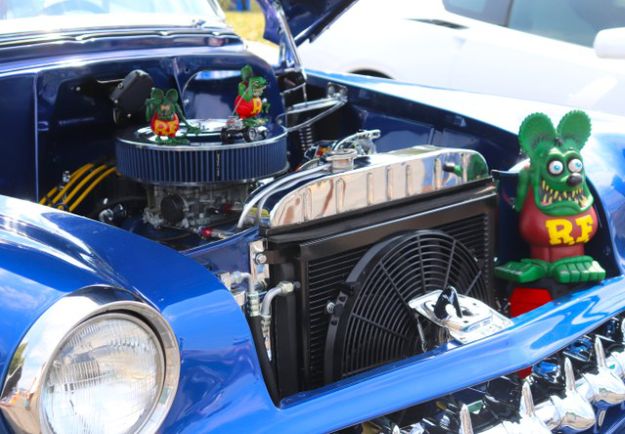 Rat Finks under the hood. Photo by LibbyMT.com.