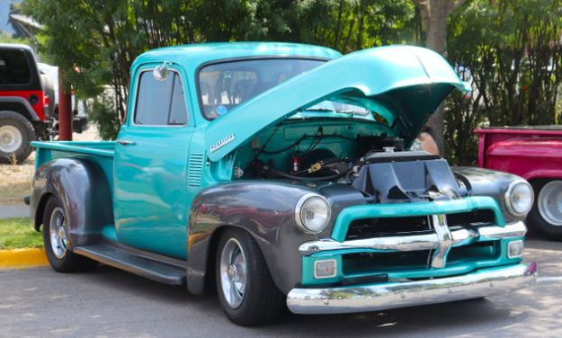 1954 Chevy pickup. Photo by LibbyMT.com.