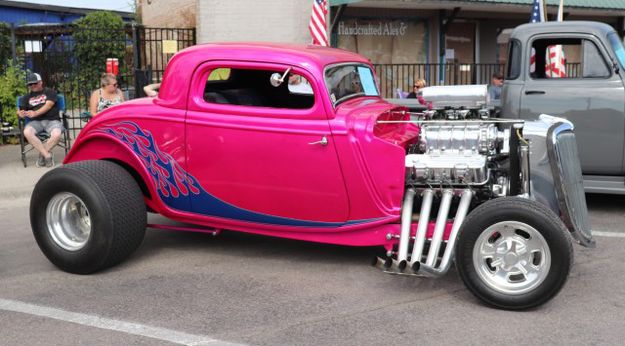 <center>1934 Ford</center> <center>3-Window Coupe</center>. Photo by LibbyMT.com.