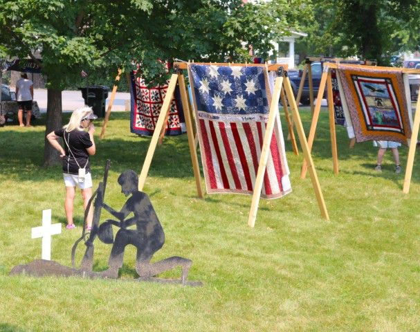 Quilts for Heroes. Photo by LibbyMT.com.