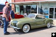 1957 Volkswagon Karmann Ghia. Photo by LibbyMT.com.