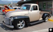 <center>1952 Chevrolet</center> <center>3100 pickup</center>. Photo by LibbyMT.com.