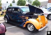 <center>1936 Ford Model 68</center> <center>Tudor Custom</center>. Photo by LibbyMT.com.