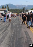 A top layer of rubber. Photo by LibbyMT.com.