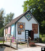 The church. Photo by LibbyMT.com.