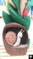 Snail detail. Photo by LibbyMT.com.