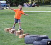 Obstacle course for kids. Photo by LibbyMT.com.