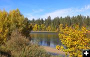 <center>Fall colors on the</center> <center>Kootenai River</center>. Photo by LibbyMT.com.