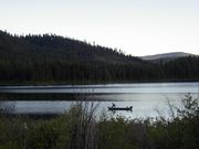 Fishing McGregor Lake. Photo by LibbyMT.com.