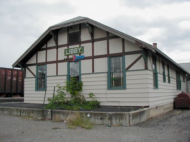 Libby Train Depot. Photo by LibbyMT.com.