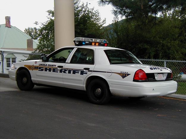 Sheriffs Car. Photo by Maggie Craig.