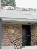Driver Exam Office. Photo by Maggie Craig.