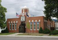 Old Libby City Hall. Photo by Kootenai Valley Record.