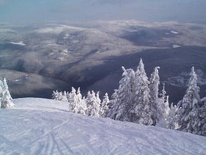 Turner Ski runs. Photo by Kent Johnson.