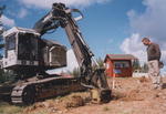 Digging hole for Tower 31