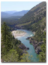 Kootenai River near Troy. Photo by Maggie Craig.