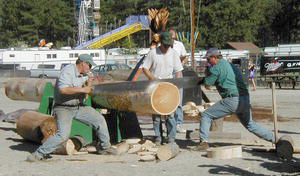 Men's Double Buck Competition