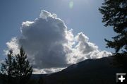 A springtime cloud. Photo by LibbyMT.com.