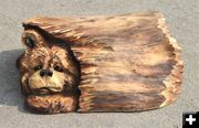 Quick carve bear. Photo by LibbyMT.com.