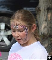Face painting for the kids. Photo by LibbyMT.com.