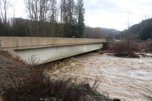 Libby Creek Highway 2. Photo by LibbyMT.com.
