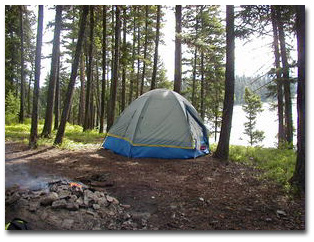 Camping on the Kootenai National Forest