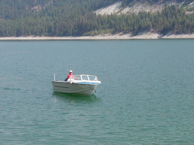 Boating the Reservoir. Photo by LibbyMT.com.