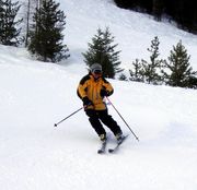 Long runs and deep powder. Photo by LibbyMT.com.