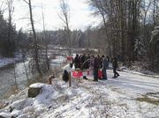 Starting to Gather. Photo by Maggie Craig.