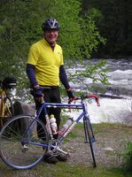 At Yaak Falls. Photo by Maggie Craig.