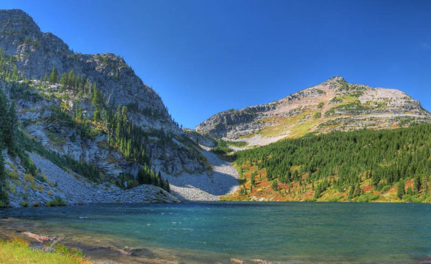 Upper Geiger Lake. Photo by Bob Hosea.