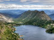 Cedar Lakes from Dome. Photo by Bob Hosea.