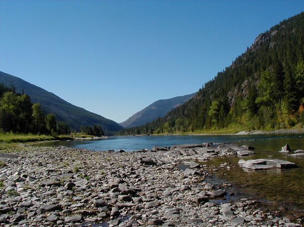 Kootenai River. Photo by LibbyMT.com.