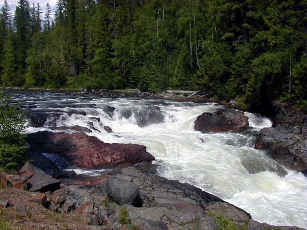 Yaak Falls. Photo by LibbyMT.com.