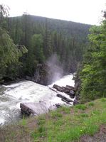 Yaak Falls. Photo by Maggie Craig.