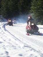 Sno-Kats sledding. Photo by LibbyMT.com.